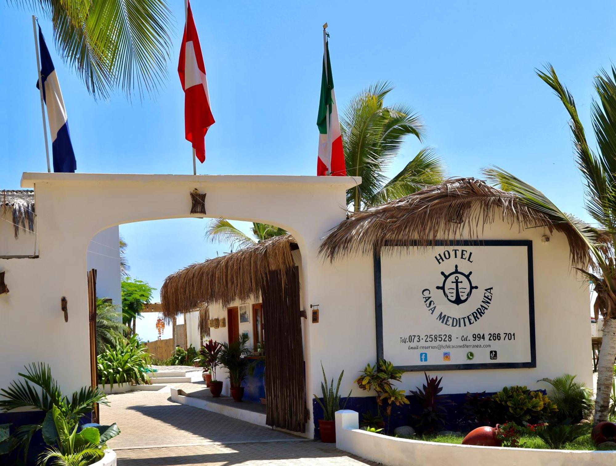 Hotel Casa Mediterranea Mancora Ngoại thất bức ảnh